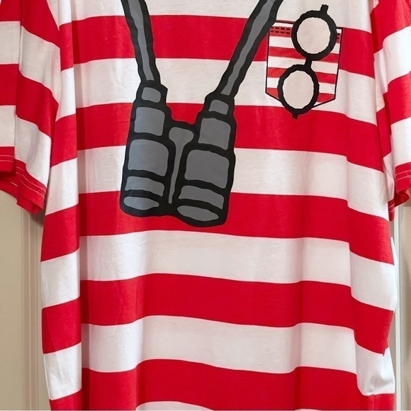 Where’s Waldo Tee Crew Neck T-shirt 2X - Picture 5 of 9